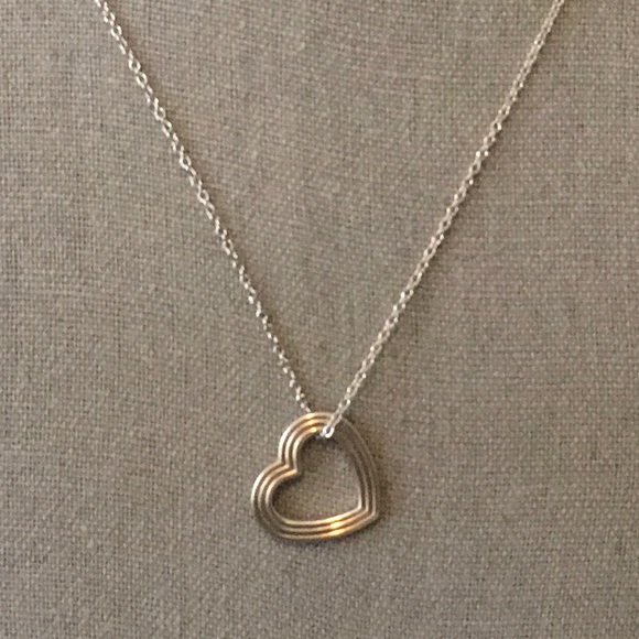 Tiffany&Co. x Menard Collaboration Heart Pendant Necklace in Sterling Silver | - Picture 2 of 4